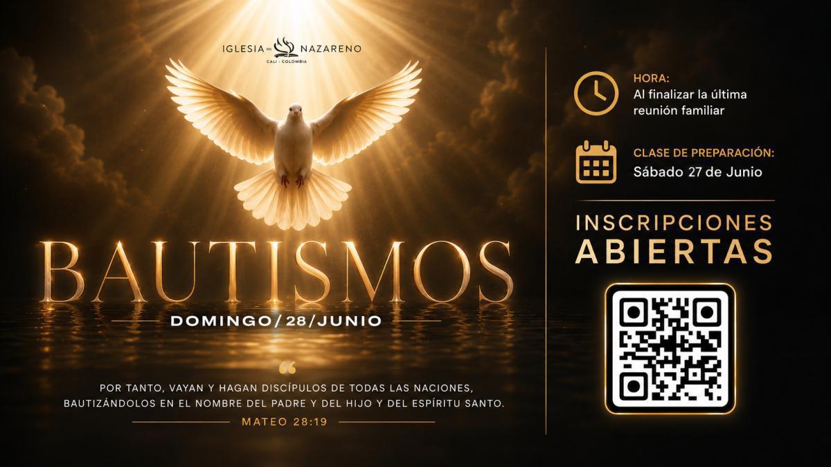 🌊 Bautismos - Junio