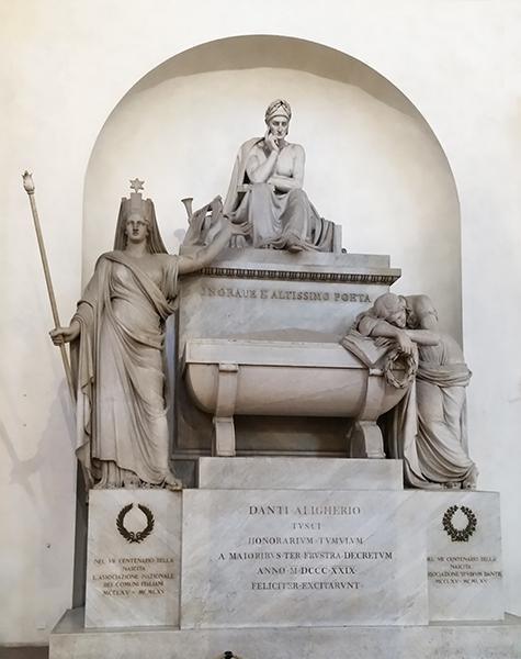 Dante’s Tomb in Santa Croce