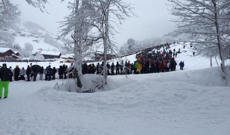 En direct du grand Bo, les supporters français sont en formes !!