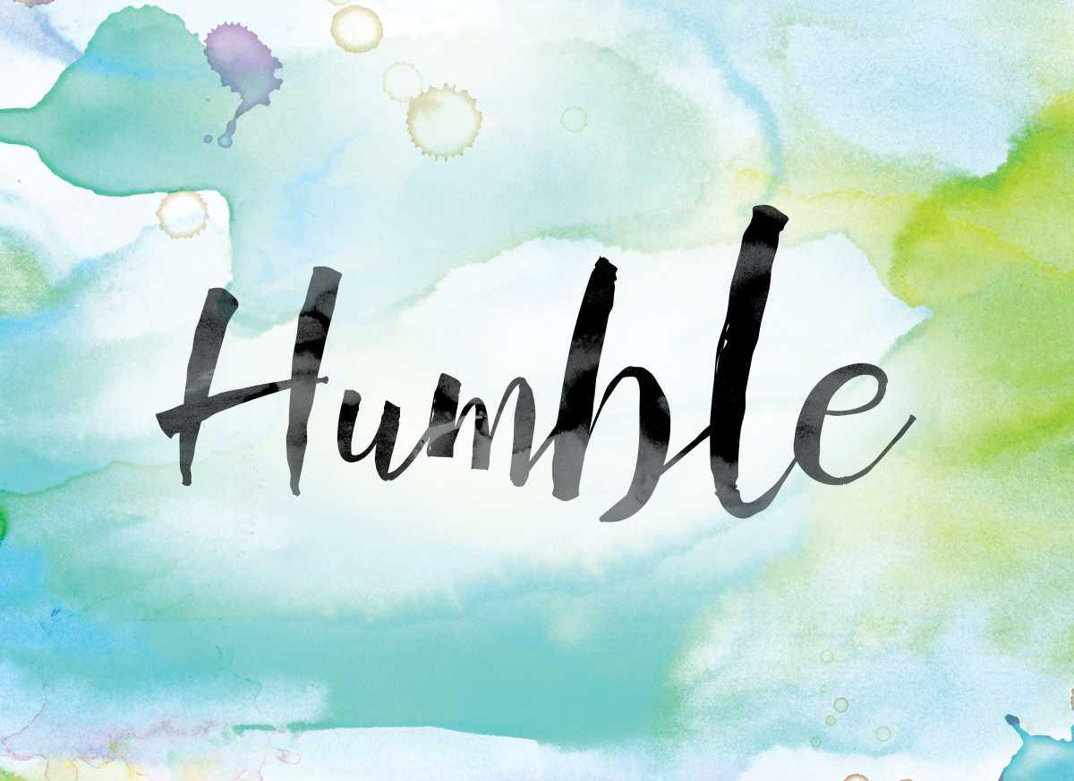 Humility: A Different Take