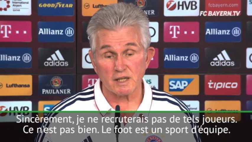 VIDÉO: l’entraîneur du Bayern Heynckes s'en prend à Aubameyang et Dembélé 