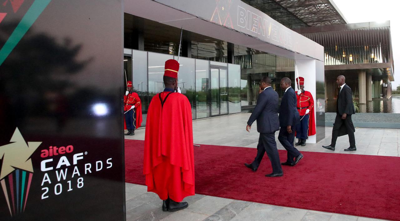 CAF AWARDS BALLON D'OR AFRICAIN 2018 :  Cérémonie de la remise du trophée en images 