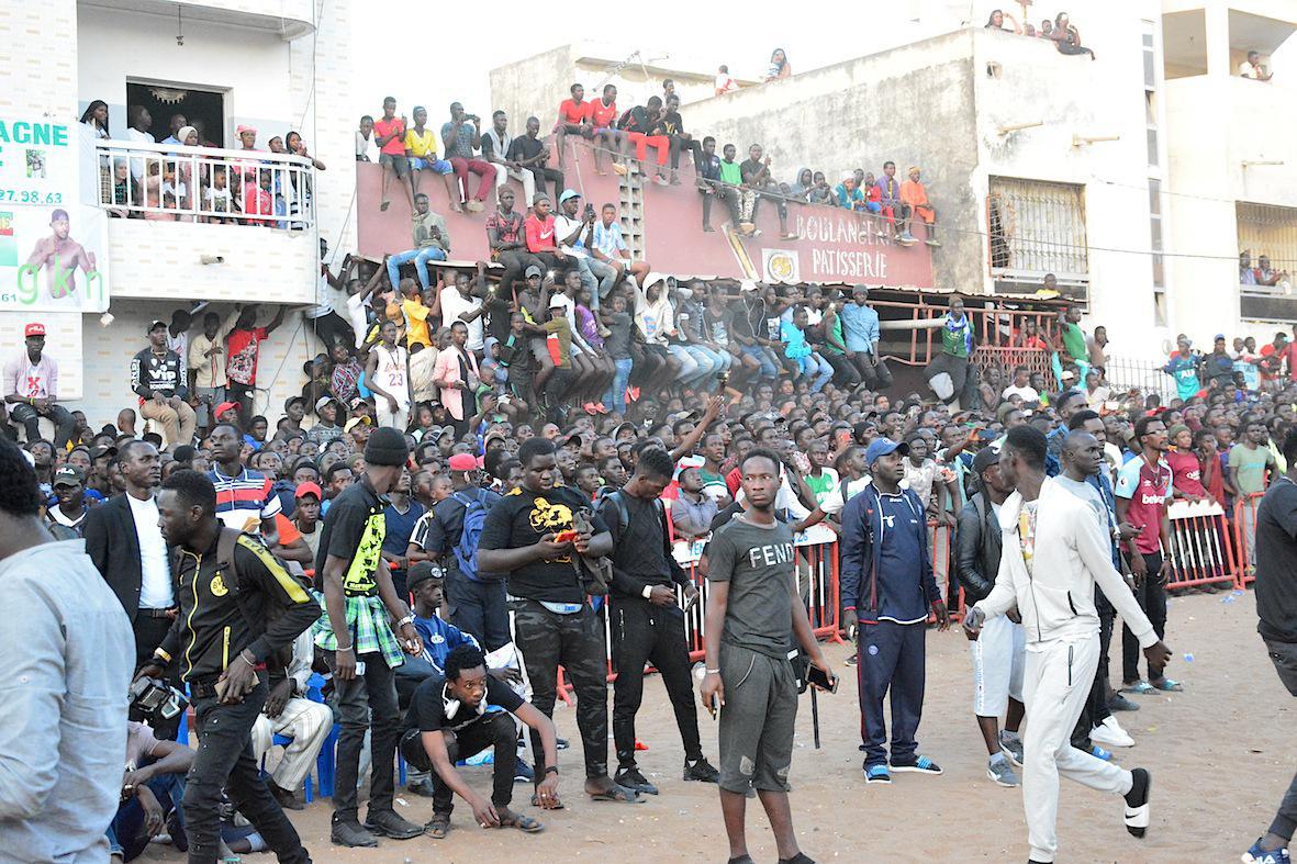 COMBAT DE LUTTE DU 13 JANVIER 2019 - Mod'Lo vs Balla Gaye 2 : Open press de Mod'Lo en images