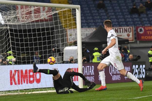 FOOT - ITALIE :  L'AS Rome et l'AC Milan se quittent sur un match nul 1 - 1