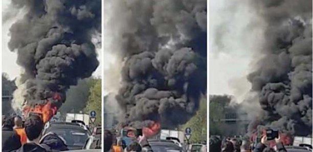 Italie : Un Sénégalais met le feu à un bus d'enfants