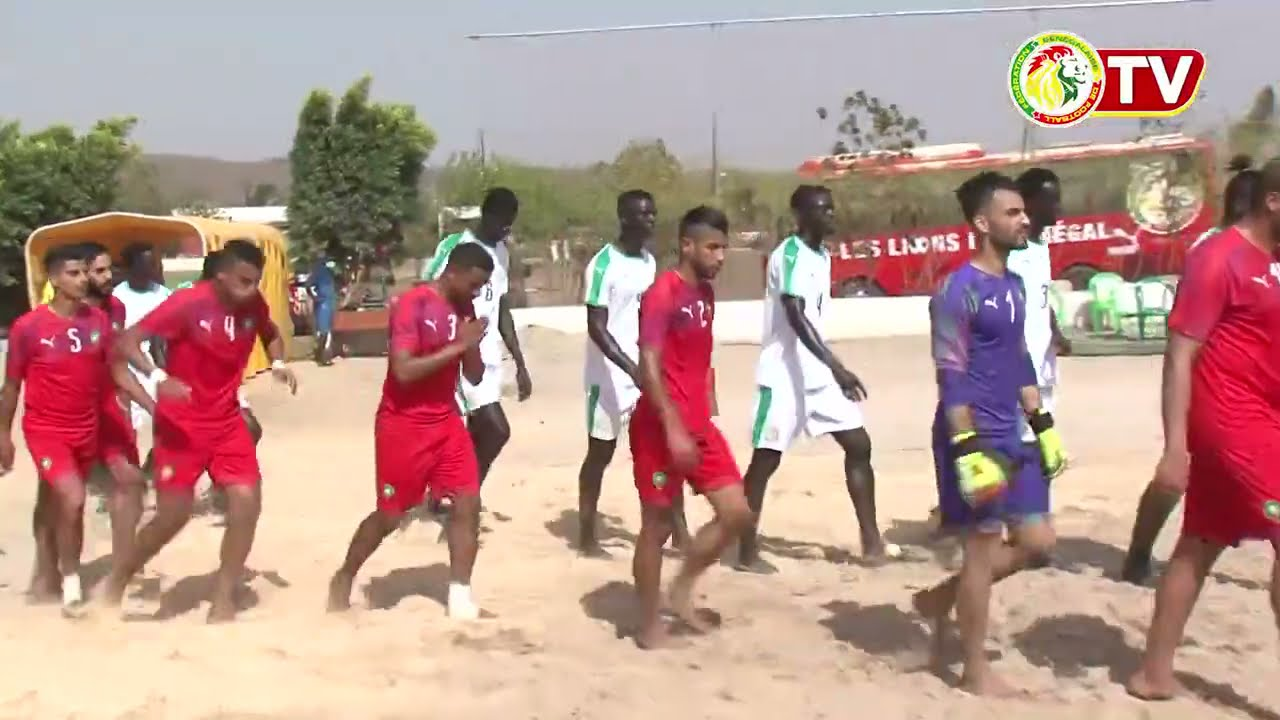 CAN BEACH SOCCER 2021 : MATCHS AMICAUX INTERNATIONAUX CONTRE LE MAROC