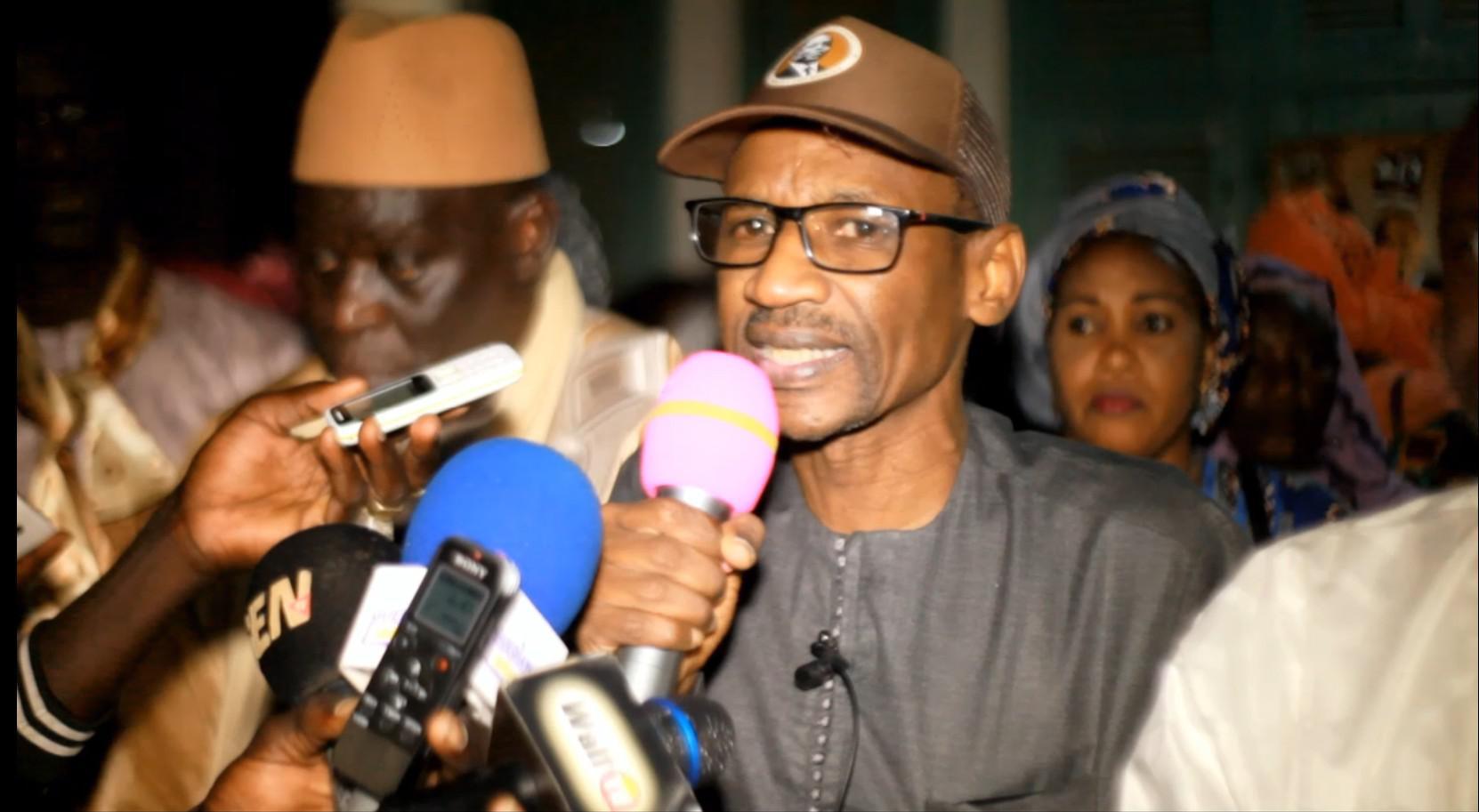 RACINE TALLA LORS DE SA TOURNEE «LE CANDIDAT CHEZ VOUS» A WAKHINANE NIMZATT «On peut nous demander de faire plus, mais nous avons beaucoup fait»