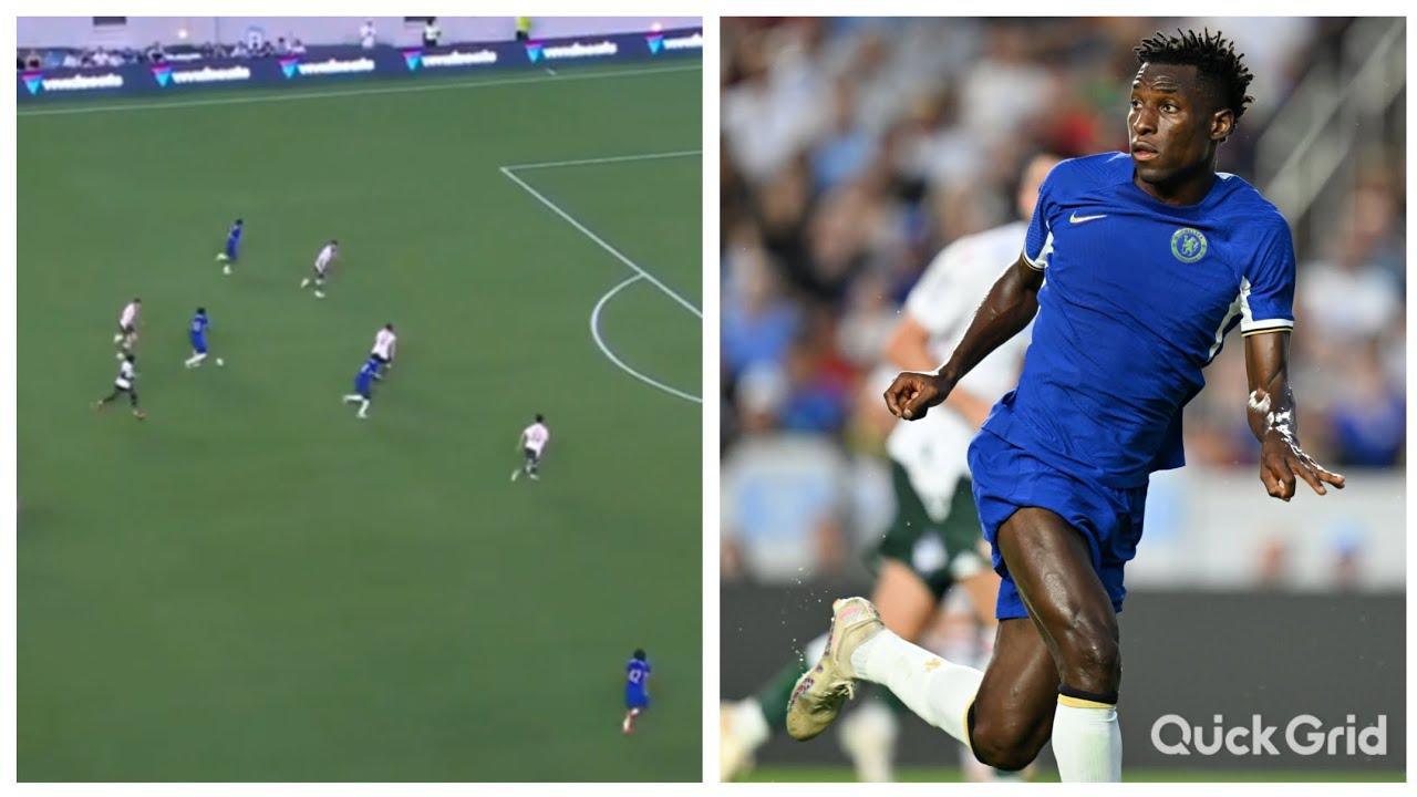 APRÈS UN TIR COMPLÈTEMENT DÉVISSÉ DEVANT LES BUTS ADVERSES : Nicolas Jackson sérieusement moqué