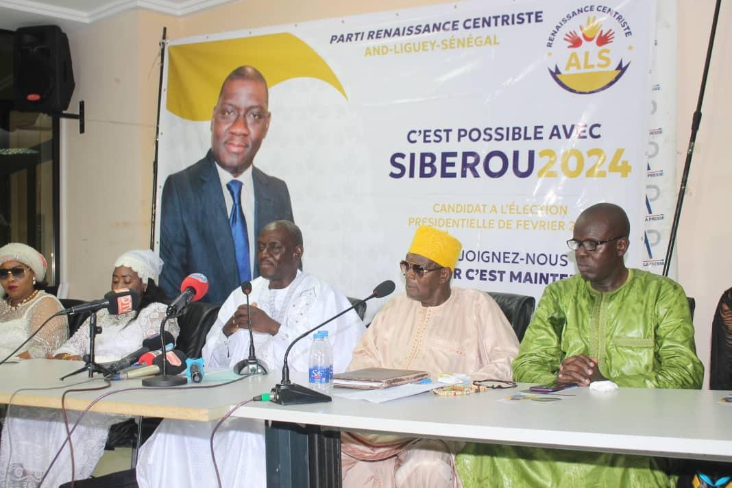 SIBEROU DIENG CANDIDAT DU PARTI RENAISSANCE CENTRISTE AND LIGUEYE SENEGAL : « Je combattrai la mal gouvernance, le népotisme, … »