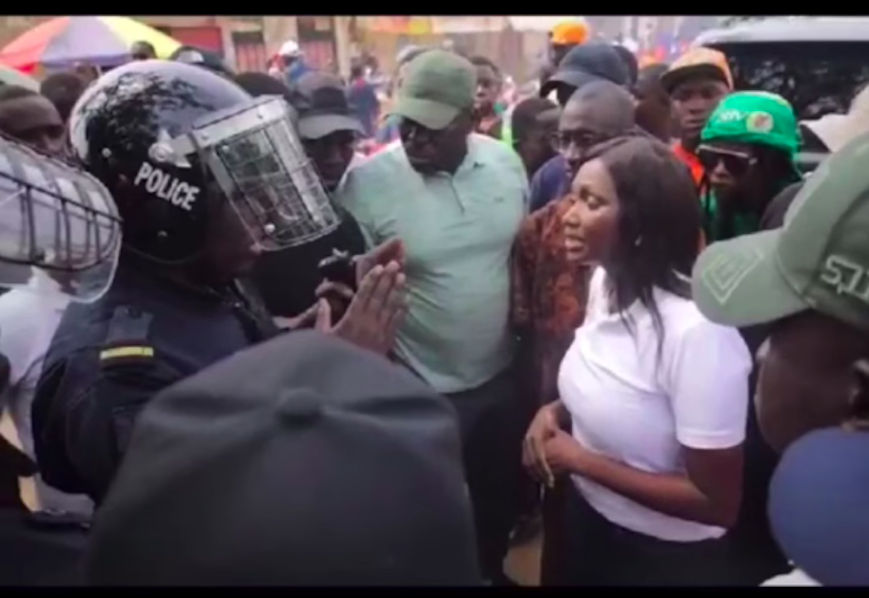 Anta Babacar Ngom gazée à Kolda hier