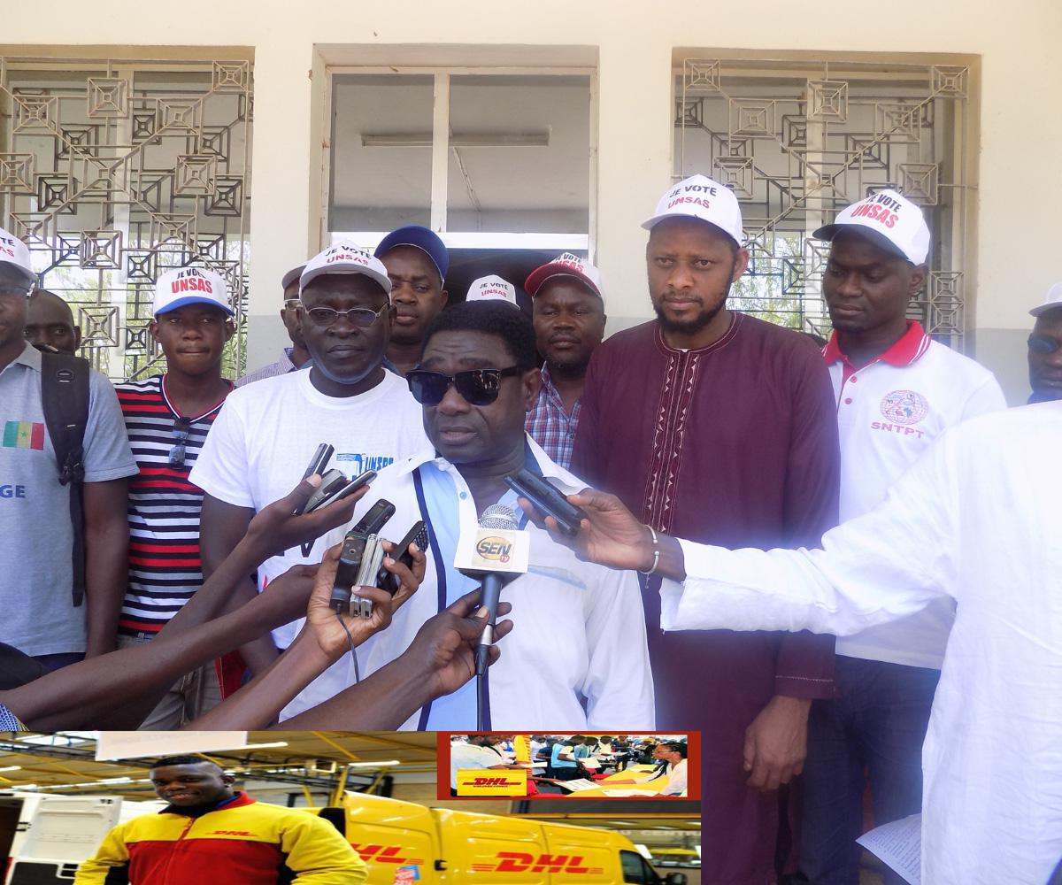 Direction de la Dhl : l’Unsas pas content…