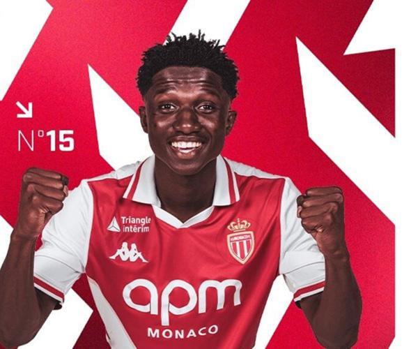 AS MONACO : Lamine Camara élu joueur du mois