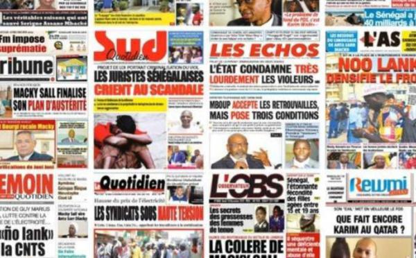REVUE DE PRESSE AUJOURD'HUI 24 02 2024