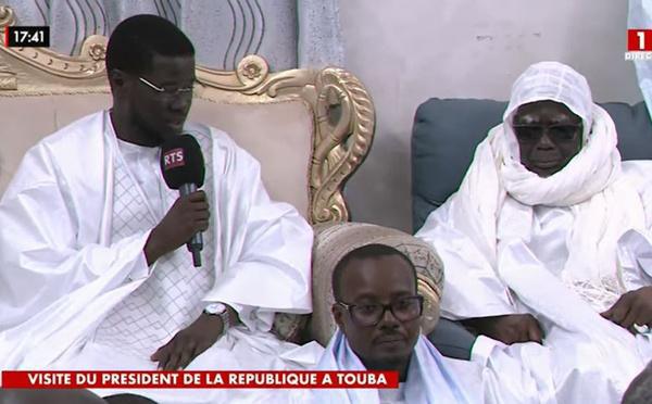 Magal 2025 : Le Président Bassirou Diomaye Faye chez le Khalife des Mourides