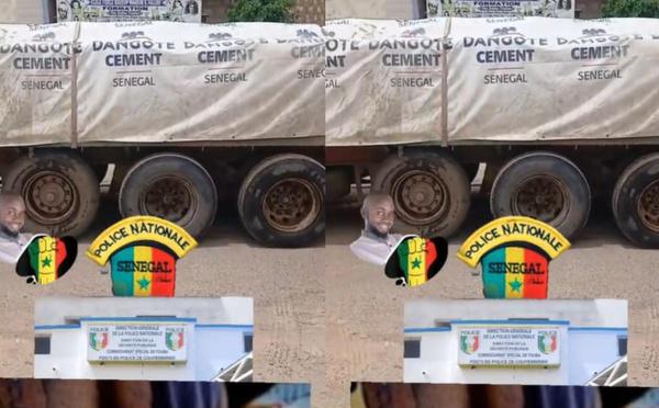 VOL À TOUBA : Un camion contenant 39 tonnes de ciment emporté