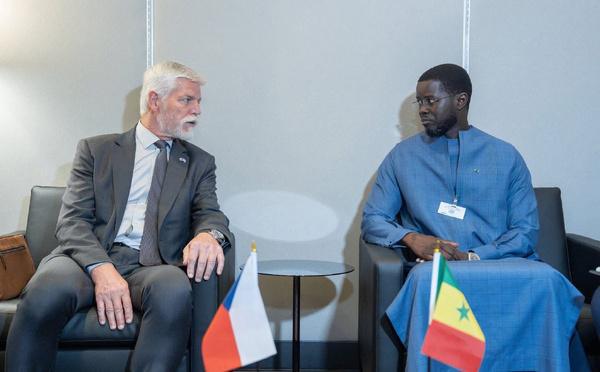 80e Session de l'Assemblée générale des Nations-Unies : Diomaye a rencontré le Président Tchèque, Petr Pavel
