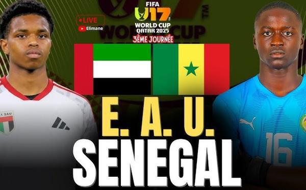 Coupe du Monde U17 : Le Sénégal écrase les Émirats Arabes Unis (5-0) et file en huitièmes !