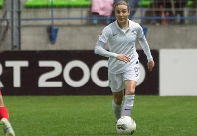 Sonia Bompastor voulait marquer pour satisfaire le public caennais (Photo LMP)