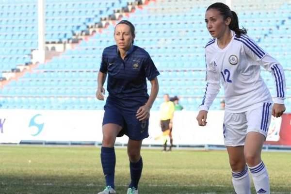 Sabrina Delannoy a inscrit son premier but en A (photo SKZ)