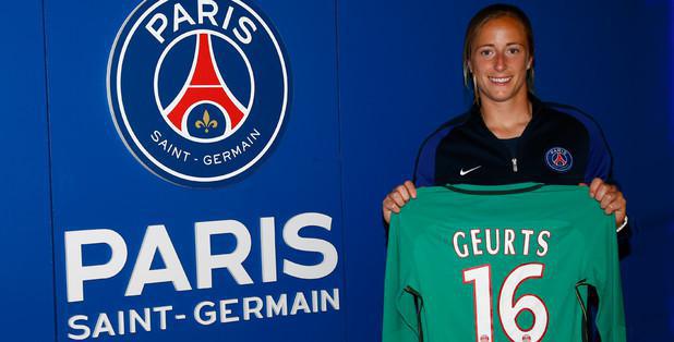 Loes Geurts portera le numéro 16 (photo PSG.fr)