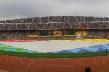 Le stade comble d'Ahmadou Ahidjo (photo CAF)