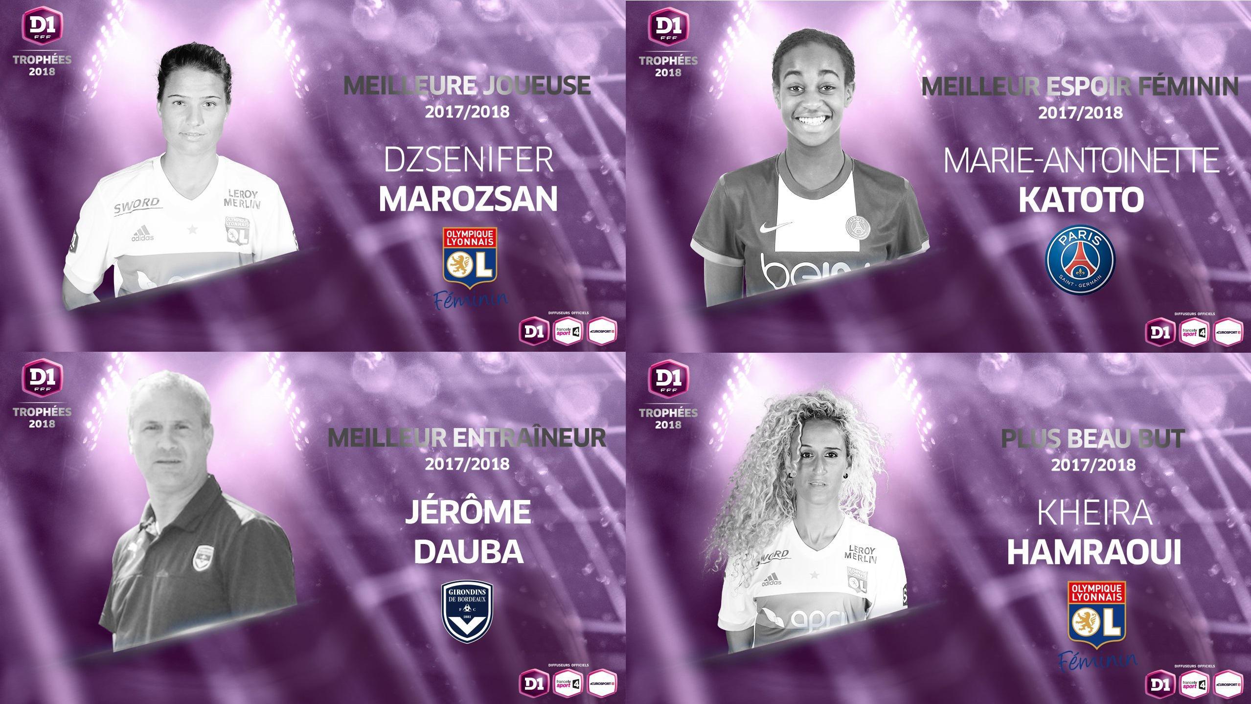 #D1F - Trophées FFF : le palmarès 2017-2018