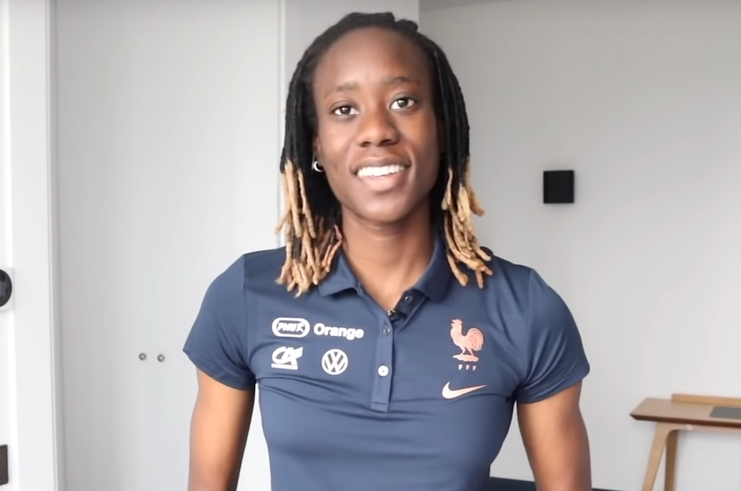 Ouleye Sarr de retour à Clairefontaine (image FFF)