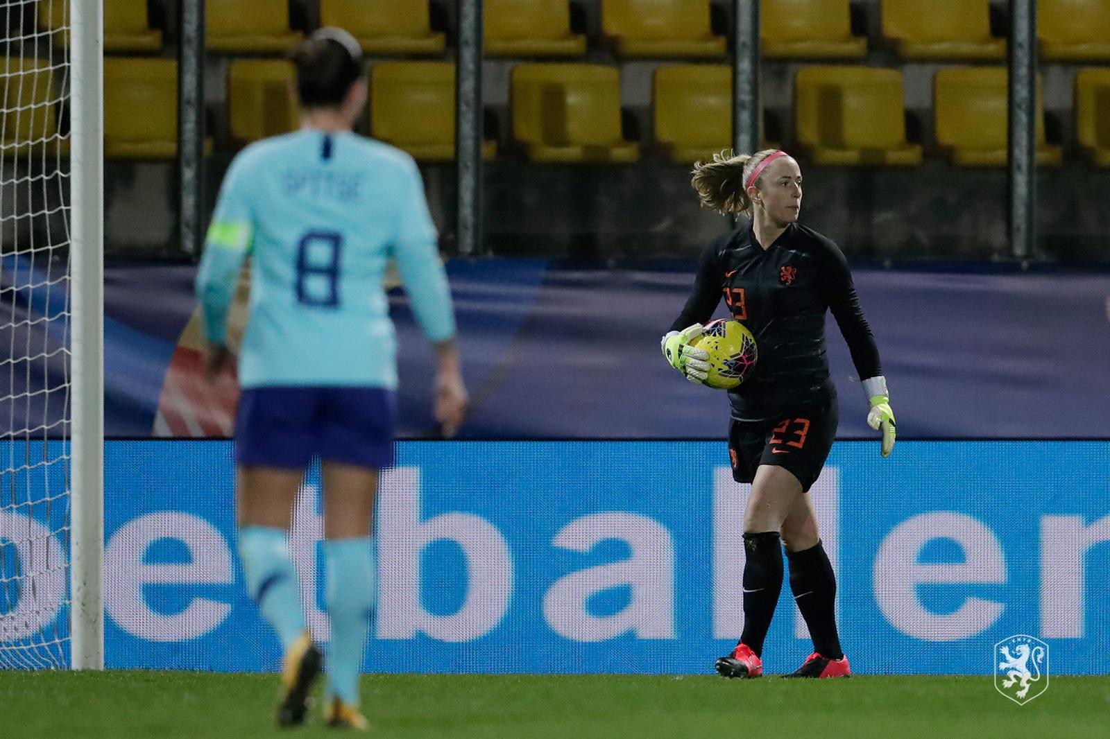 Geurts est entré après l'expulsion de Kop (photo KNVB)