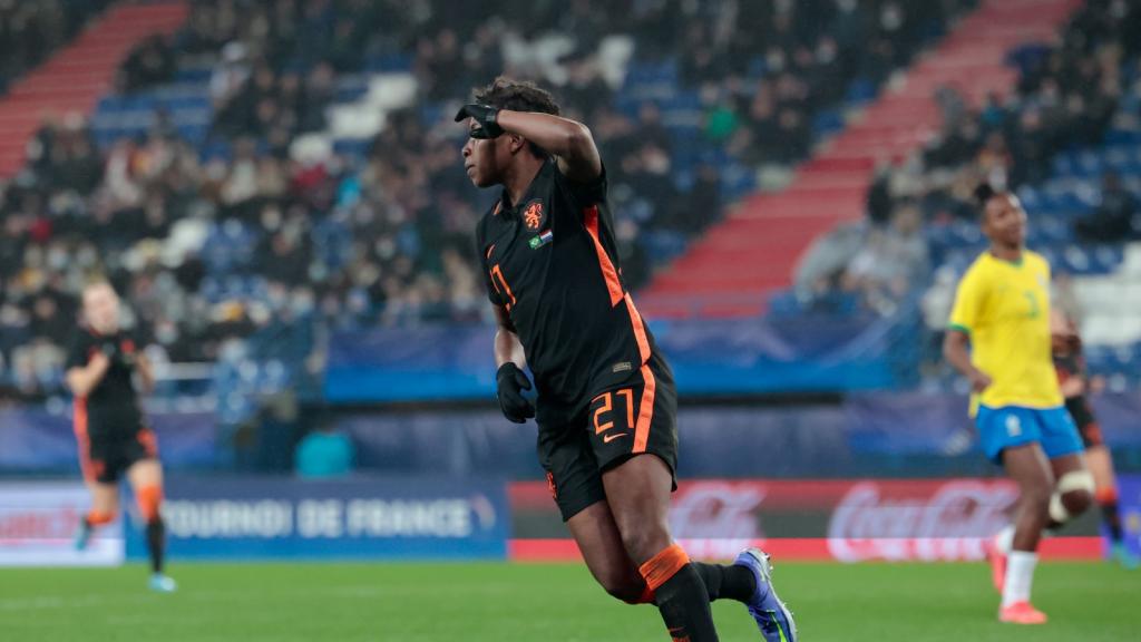 Beerensteyn a marqué le premier but du tournoi (photo KNVB)