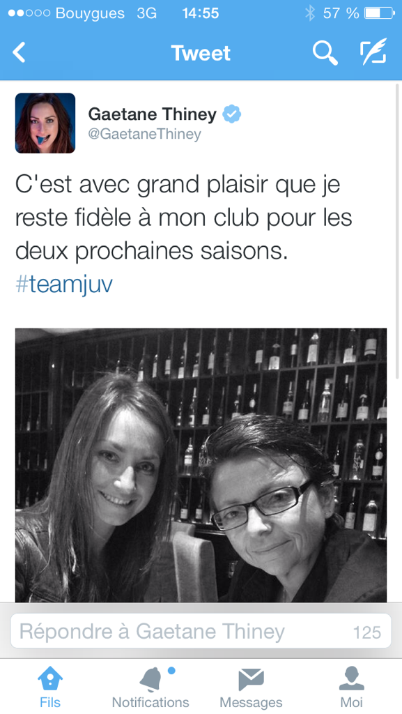 D1 - Gaëtane THINEY reste à JUVISY