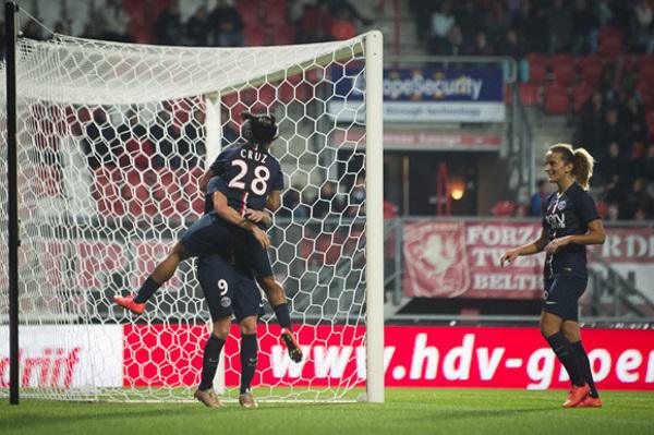 La joie de Cruz Trana (photo FC Twente)
