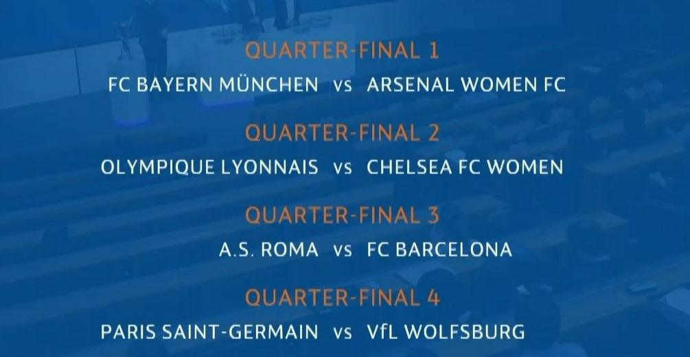 Ligue des Champions - L'OL face à CHELSEA, le PSG contre WOLFSBURG