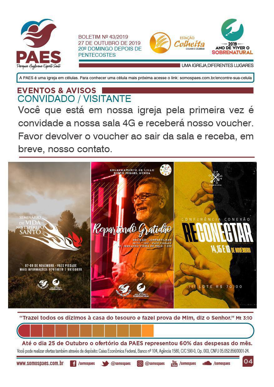 Vamos Falar Das Boas Novas?