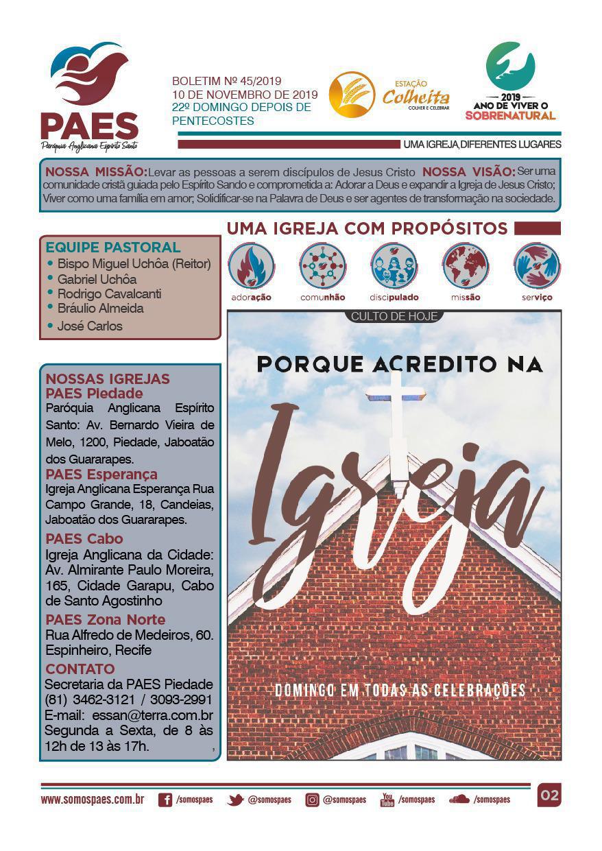Por que Acredito Na Igreja?