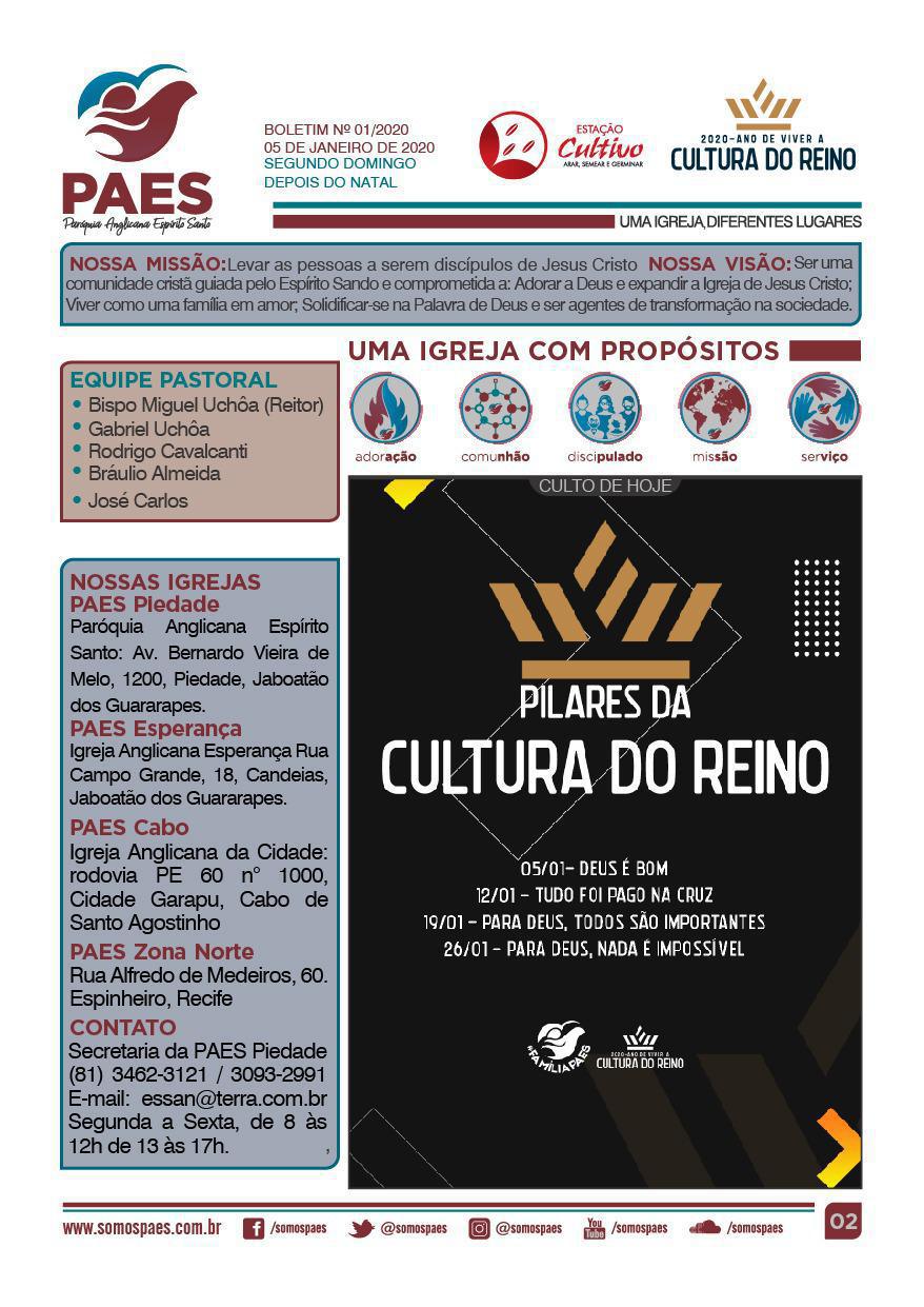 Vamos Viver A Cultura Do Reino?