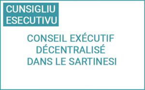 Conseil exécutif de Corse décentralisé dans le Sartinesi