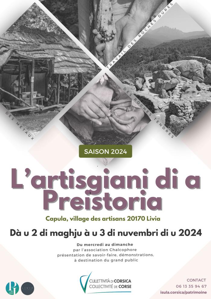 "L'artisgiani di a priistoria", des animations ouvertes à tous sur le site de Cuccuruzzu-Capula