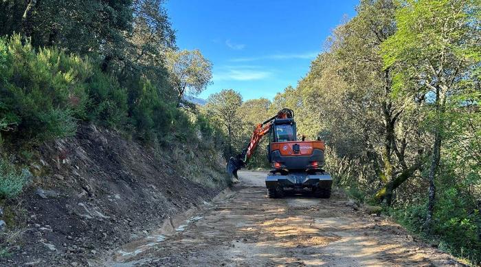 Ricizzioni tecnica di a pista furistiera di Casteddu è di u ponti di Taravu, cumuna di Currà