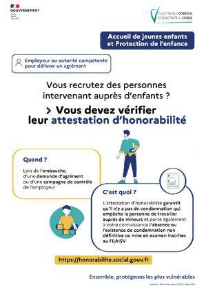 Protection de l'enfance et accueil de jeunes enfants : entrée en vigueur de l'attestation d'honorabilité le 1er octobre 2025