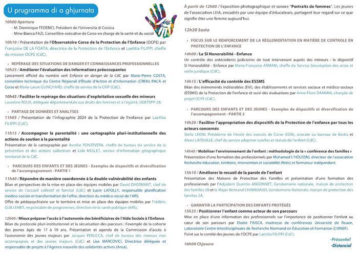 2da edizione di a cunfarenza annuale di l’OCPE, u 12 di dicembri di u 2025 in Corti