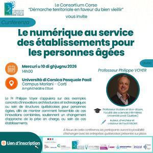 Démarche d'innovation territoriale en faveur du bien vieillir : une délégation québécoise accueillie en Corse du 8 au 12 juin 2026