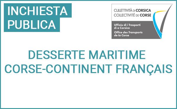 Synthèse des résultats des consultations publiques sur le transport maritime entre la Corse et le continent français