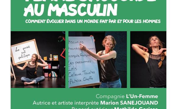 Conférence gesticulé - Femme s'accorde au masculin