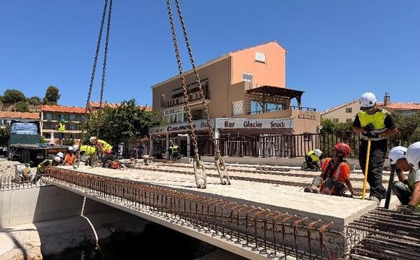 Reconstruction du pont de San Fiurenzu