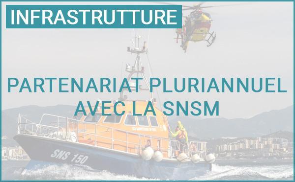 Partenariu pluriannincu trà a Cullettività di Corsica è a SNSM