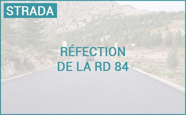 Présentation des travaux de réfection de la RD 84