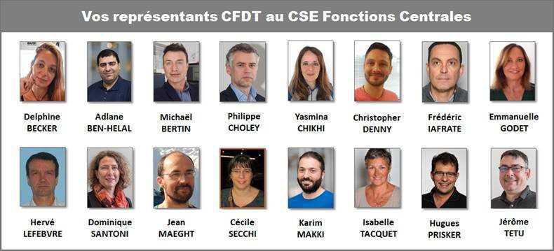 CSE Fonctions Centrales : Séance du 16 juin 2022