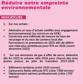 Le vert : pour les sapins, mais pas pour RTE ? Pourquoi la CFDT a les boules.... 