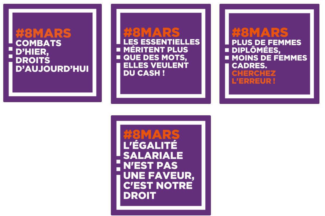 8 mars, journée internationale de lutte pour les droits des femmes 8 mars, journée internationale de lutte pour les droits des femmes