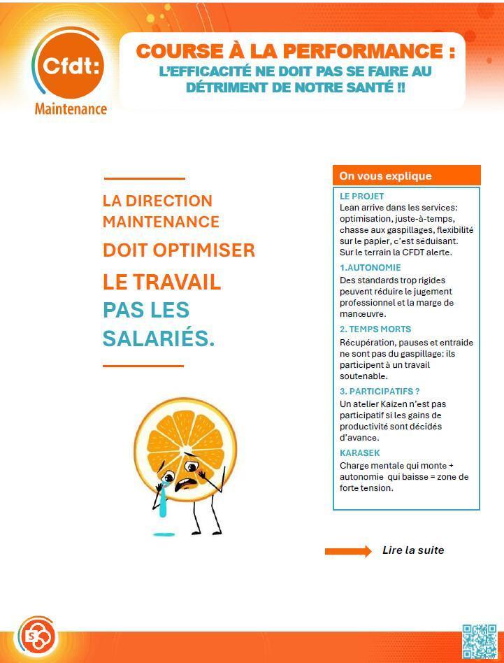 Course à la performance: L'efficacité ne doit pas se faire au détriment de notre santé